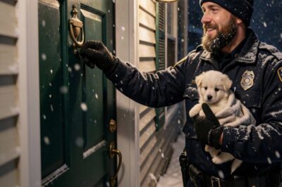 “Please! Open the door” A Police Officer’s Desperate Plea to Save a Life in a -15° Blizzard