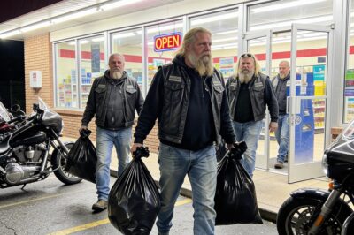 30 Bikers Were “Robbing” A Store At 3 AM. The Truth About What Was Happening Left Me In Tears