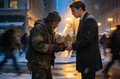 HE FOUND $5,000 IN THE SNOW: A Homeless Veteran in Chicago Was Starving, But When He Saw What Else Was in the Wallet, He Ran 10 Blocks to Return It…