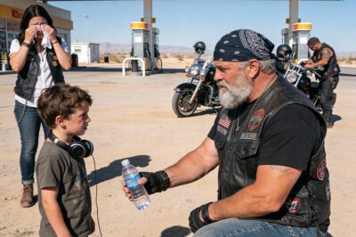 POLICE SAID “FILL OUT A REPORT”: Her Car Was Stolen with Her Autistic Son’s Service Dog Inside, But 50 Bikers at the Gas Station Had a Different Plan…