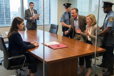 THEY LAUGHED WHEN I BROUGHT A RED FOLDER TO THE WILL READING, BUT WHEN THE LAWYER SAW THE ANCIENT SEAL, HE CALLED ARMED SECURITY—AND MY PARENTS’ WORLD COLLAPSED.