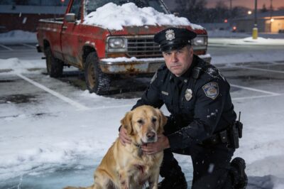 “Don’t Take Him To The Pound”: Officer Finds Tragic Note Inside Abandoned Truck That Changed His Life Forever