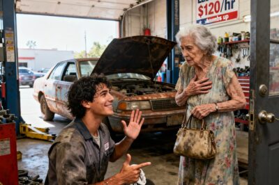 I lost my job in Detroit for fixing a broke granny’s car for free, but 3 days later, a limo pulled up to my shack and changed my life forever!