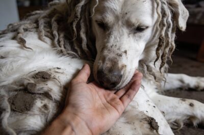 I sat on the floor for 40 nights waiting for him to stop shaking, watching the terrifying mask of aggression slowly slip away to reveal the most broken, beautiful soul I have ever met.