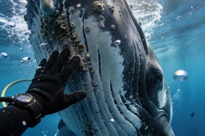 The “Whale Witch” becomes the rescued: A massive humpback shielded me from a predator I never saw coming, proving animals have souls deeper than we know