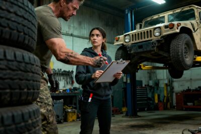 A tired clerk walked into a US Naval Base and was laughed at by the Marines. They didn’t know she held the highest rank in the fleet—until she saved them all.