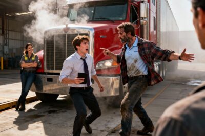 He Tracked Her GPS for 600 Miles to Prove She Was Stealing Time, But What He Found at a Dusty Diner in Oklahoma City Changed His Life Forever!