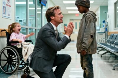 “If you can make my daughter walk again, I’ll adopt you,” the rich man promised. He never expected what the orphan boy would do.