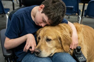 “He doesn’t understand anything. He’s just… furniture. Keep the animal away from the mess.”