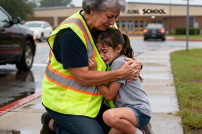 Everyone in Chicago drove past the shivering girl in the thin pink jacket, but one crossing guard stopped. She gave her $5 and a hug. Ten years later, a stranger returned to that same corner with a surprise that left the old woman sobbing on the sidewalk.