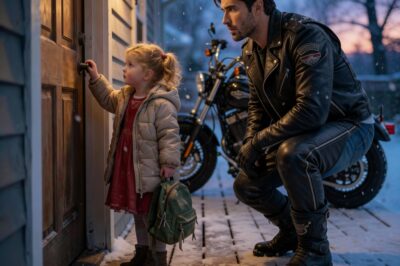 “My Mom Didn’t Wake Up.” Toddler Leads “Scary” Biker Into Her Home When No One Else Would Help