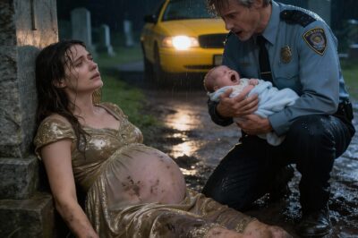 HE FOUND A DYING BILLIONAIRE IN A BROOKLYN CEMETERY AT MIDNIGHT—SHE WAS IN LABOR AND I HELPED HER GIVE BIRTH RIGHT THERE