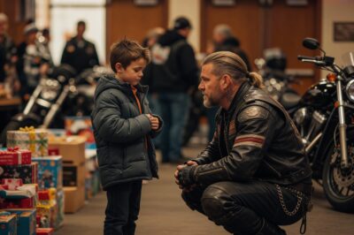 In Oakhaven, Tennessee, a 10-Year-Old Orphan at a Biker Toy Drive Refused Every Gift and Begged for a Broom Just to Avoid Being Alone on Christmas Morning