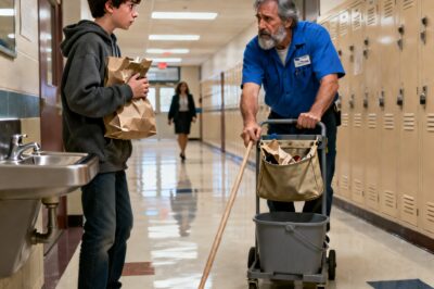 They thought he was a nobody mopping floors in Chicago, but he was hiding a heartbreaking secret.