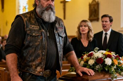 They mocked his leather vest at a funeral in Nashville, Tennessee, but they didn’t know the heartbreaking secret he carried in his pocket.
