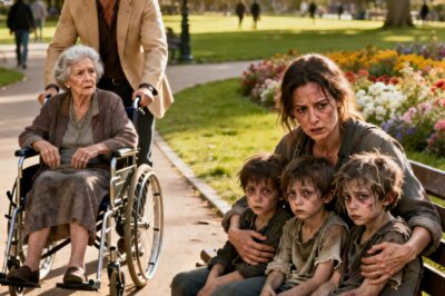 I Built an Empire of Gold and Glass, But My World Shattered the Moment I Found My Homeless Ex-Wife Guarding Three Starving Babies on a Park Bench.