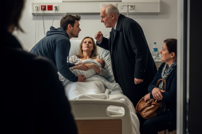 My husband planned to abandon me and our newborn in New York, but he didn’t know my “absent” grandfather was tracking every penny of the millions he secretly sent us! Justice is served!