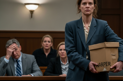 My Millionaire Ex Laughed When I Walked Into The Oakridge District Court With A Cardboard Box, But He Didn’t Know I Had Found The Secret Offshore Account That Would Send Him To Prison And Save My Children.