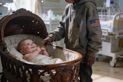 The 17-Day Scream: How a Boy with Duct-Taped Shoes Walked Into a Billionaire’s Nightmare, Silenced the Unstoppable Crying, and Uncovered the Darkest Secret Hidden Behind Gold-Plated Doors.