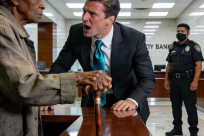 The Whispering Ledger: How a Worn-Out Coat and a Faded Card Brought a Titan of Finance to His Knees