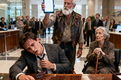 He called security on me, not knowing I could buy his bank.