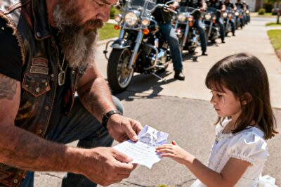 Sixteen empty chairs, one cruel text message, and the dead man’s promise that came roaring back to life on twenty motorcycles.