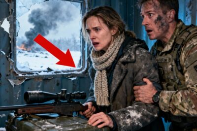 ” She Was Only Visiting Her Husband — Until the Base Was Ambushed and Her Sniper Fire Turned the Tide”