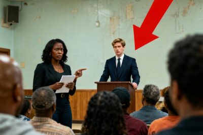 She saved me through a chain-link fence when I was starving, but she didn’t recognize the man in the $5,000 suit standing right in front of her.