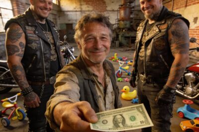 Fifty huge motorcycles. That’s what I counted pulling into my driveway at midnight during the worst storm I’ve seen in years. I’m an old man living alone miles from anywhere. The power was out, and the lightning flashed just long enough for me to see the patches on their leather jackets: Hell’s Angels. My heart felt like it was going to hammer right out of my chest. I knew nobody would hear me scream out here. Every instinct I had told me to grab my shotgun and hide, but then the biggest one started walking right toward my front porch.