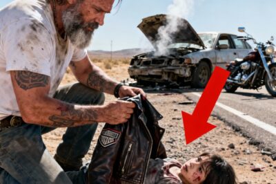 “Please Don’t Hurt Me, I Can’t Move…” The Girl Cried — The Biker’s Response Melted Hearts