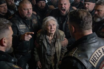 I was 72 years old, sitting on freezing concrete on Christmas Eve, eating what I genuinely believed was my last meal on earth. I had stopped hoping months ago. Hope takes energy, and I didn’t have any left. I was invisible to the holiday shoppers rushing past me, just another shadow on the street. Then, the ground started to vibrate. A low rumble grew into a deafening roar that drowned out the Christmas music. I was too tired to be scared, but I slowly turned around. I had no idea my life was about to flip upside down in a single second.