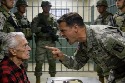 The mess hall chaos died instantly. It wasn’t a gradual quiet; it was a sudden, suffocating silence that hit you in the chest. Three hundred Marines, usually loud and invincible in our dress blues, froze. Staff Sergeant Miller stood over the old janitor, holding the battered brass Zippo lighter up like a trophy. He had just shouted the name engraved on it, expecting a laugh. Instead, the air in the room grew so heavy it felt like a storm was about to break right there over the cafeteria tables. The old man in the faded flannel shirt just looked down at his trembling, grease-stained hands.