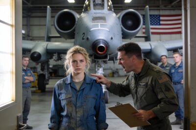 “Hey, sweetie, you’re not supposed to be touching that.” The words hit me harder than the recoil of a rifle. He didn’t see the grease under my fingernails or the calluses on my palms. He saw a ponytail and a woman he assumed was lost. I didn’t flinch. I didn’t look up. I just kept cleaning the barrel of the weapon that had saved my life more times than I could count. He had no idea that the ‘girl’ he was talking down to had crawled through h*ll and back to earn the right to stand there.