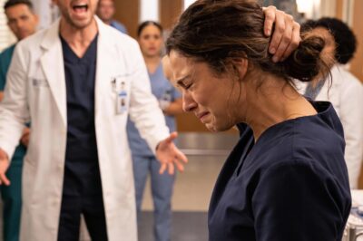 He wrapped his fingers into my hair right there in the trauma bay and yanked my head back with everything he had. The entire ER went dead silent. The only sound was the heart monitor of a dying man. Dr. Preston, the golden boy chief surgeon, sneered in my face, “Know your place, trash.” Everyone expected the quiet, timid new nurse to burst into tears and run away. That’s what I had been doing for three months—playing the part of the scared little mouse. But when his hand connected with my head, something inside me snapped back into place. He didn’t know who I was before I put on these scrubs. He just made the biggest mistake of his life.