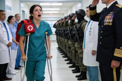 They called it the “Mercy shuffle” behind my back. Step, drag, step, drag. The sound of my heavy orthopedic boot echoing down the sterile hospital hallway was humiliation set to a rhythm. They laughed at my slow pace, having no idea that every step felt like walking on shattered glass shards leftover from a life they couldn’t begin to imagine.