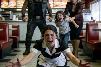 I looked at the math on the kitchen counter, and it made my stomach turn. $23.47. That was everything I had to my name. My mother’s oxygen tank hissed in the corner—a rhythmic reminder that time was running out. She needed pills that cost $340. I needed a miracle. Instead, I got a termination notice. I stood in that diner, shaking, while my boss humiliated me in front of everyone. All because I did the one thing nobody else would do. I chose to be human. And in this world, being human costs you everything.