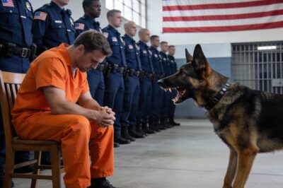 I sat on the edge of my cot, the cold steel pressing through the thin orange jumpsuit. Today was the day. The final day. They offered me a last meal, a priest, a phone call. I turned them all down. There was only one thing I wanted, one last look at the only partner who never betrayed me. The guards thought I was losing my mind, wasting my final wish on an animal. But they didn’t understand. He was all I had left.