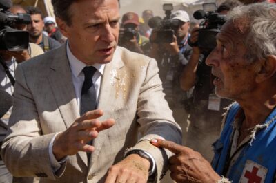 The boy I pulled from a ditch is now the politician here to bury us.