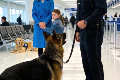 — The Silent Scream: How My K-9 Partner Uncovered an Airport Nightmare —