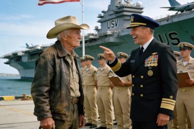 The silence was the loudest thing I’d ever heard. A hundred thousand tons of American steel, designed to project power across the globe, was sitting dead in the water. We had thirty engineers on board—men and women with PhDs from MIT and Stanford—and not one of us could get the turbines to turn. Then I saw the Captain’s face. It wasn’t just anger; it was fear. He knew his career was ending with every second that ship stayed cold. But when he saw who the Admiral had sent to save us, that fear turned into something ugly.