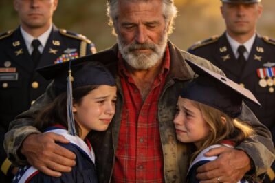 I knew I was a stain on their perfect picture. It was a beautiful May morning at Georgetown University. The air smelled like expensive perfume and bright futures. I smelled like four years of sleeping under a bridge in Arlington. I hid behind a security barricade, trying to make myself invisible. I’d walked twelve clicks on a bad knee just to get here, my boots held together with duct tape and hope. I didn’t want to bother anyone. I especially didn’t want them to see me. I just wanted one glimpse of my twin daughters before I disappeared forever.