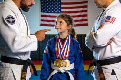 “Hey, Sweetheart, did you get lost on your way to ballet?” The laughter that followed felt like a physical slap. I watched my eleven-year-old daughter, Isla, stand in the center of the dojo, surrounded by boys who were twice her size and half her character. They saw a fragile little girl in a crisp, white beginner’s gi. They didn’t see the dog tags taped underneath it, resting against her heart. They didn’t know that she wasn’t here for a trophy or a belt. She was here because it was the only place the noise in her head stopped. I wanted to scream, to drag her out of there, but she just stood there. Perfectly still.