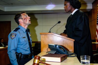 He decided I was a criminal the second he saw me.