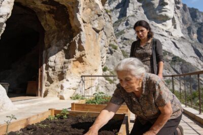 I built her a house of stone, but it was dirt that saved her.