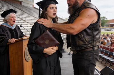 I was erased from my own graduation until they showed up.