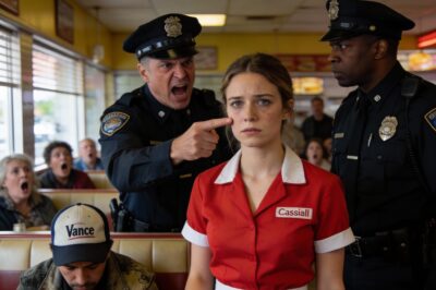 Waitress in Oakhaven, KY Risks It All Defending “Homeless” Stranger From Police Harassment — The Next Day, Her Life Changed Forever.