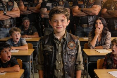 They Called Me “Orphan Boy” and Threw My Dad’s Dog Tags in the Trash, So I Walked Into a Hells Angels Clubhouse and Asked the Scariest Men Alive a Question That Changed Everything.