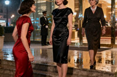 For a decade, their pity was my shield. Tonight, standing in the rain outside my own hotel, they called me a failure. Then my COO opened the door and shattered their world with two words: “Madam CEO.”