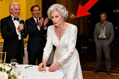 My husband announced he was divorcing me at our 50th anniversary, and my own sons started clapping. They mocked me in front of the entire town, calling me “useless furniture.” They didn’t know their real father was standing right behind them, watching their every move.