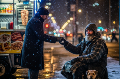 I Gave My Dinner to a Starving Man Outside a Brooklyn Shawarma Stand. I Had No Idea He Was the ‘Dead’ Witness My Corrupt CEO Had Been Hunting for a Decade.